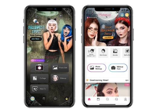 Youcam アプリシリーズ お家でもカンタンで気軽に楽しめるハロウィンフィルターと画像加工機能をリリース Perfect